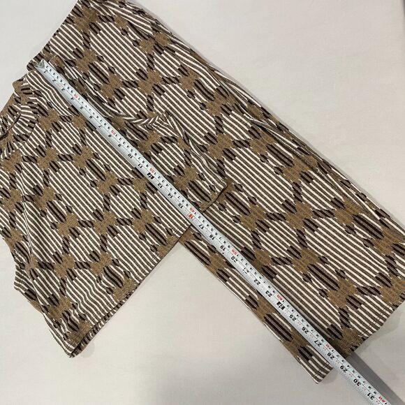 ~ Anthropologie LG P * 3pc Boho Set Bundle Top Skirt Pants-Retro Brown Black LGp - Picture 12 of 16